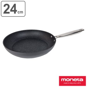 フライパン 24cm IH対応 moneta Armonia （ ガス火 IH 対応 片手鍋 炒め鍋 いため鍋 食洗機対応 オーブン対応 24センチ フッ素加工 こび