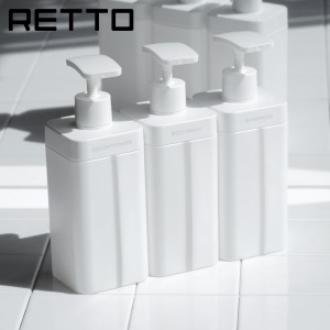 ディスペンサー RETTO レットー 800ml 日本製 （ ボトル ディスペンサーボトル ソープボトル 詰め替え 大容量 シャンプー コンディショナ