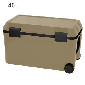 クーラーボックス 46L アイセル45 サンドベージュ （ 保冷 クーラーBOX 保冷ボックス クーラーバッグ 冷蔵ボックス 46リットル クーラー 
