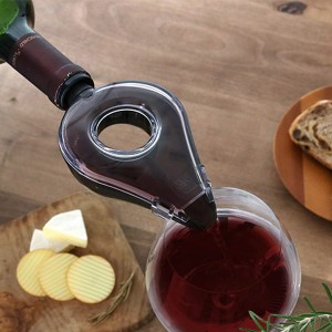 ボトルストッパー ワインポワラー vacuvin ワインエアレーター （ バキュバン ワインストッパー ワイン保存 ワイングッズ 酸化防止 密閉