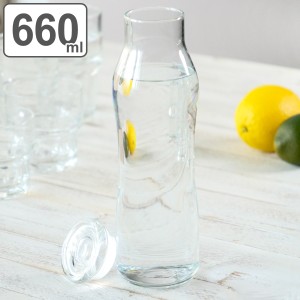ピッチャー 冷水筒 660ml Libbey ハイドレーションボトル ガラス （ 水差し デカンタ デキャンタ ガラス製 食器 冷水ポット 水 フレーバ