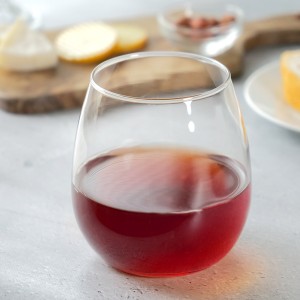 ワイングラス 520ml ボルゴノーヴォ デュカール ガラス （ タンブラー グラス コップ カップ ステムレス ワイン カクテル お酒 フローズ