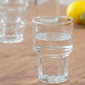 コップ 266ml Libbey ジブラルタル スタック ガラス トール （ グラス ガラスコップ カップ ガラス製 食器 ロックグラス お酒 お茶 水 ジ