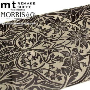 貼ってはがせる 壁紙 リメイクシート 壁紙シート mtリメイクシート William Morris Bluebell （ 壁用 27cm×100.9cm 壁紙シール のり付き