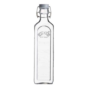 保存容器 KILNER ボトル CLIP TOP BOTTLE 1L （ キルナー 瓶 クリップトップボトル 保存瓶 ガラス 1000ml 密閉 食洗器対応 ビネガー オイ