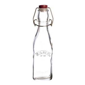 保存容器 KILNER ボトル CLIPTOP BOTTLE 250ml （ キルナー 瓶 クリップトップボトル 保存瓶 ガラス 密閉 ビネガー オイル ソース 保存 