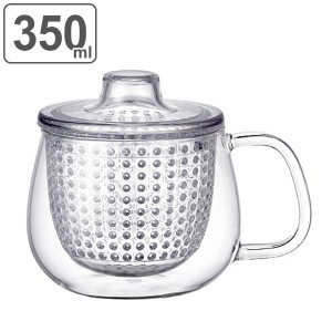 キントー KINTO ティーカップ S 350ｍl UNIMUG UNITEA ユニティ ガラス 22911 （ 食洗機対応 カップ マグカップ マグ コップ 耐熱ガラス 