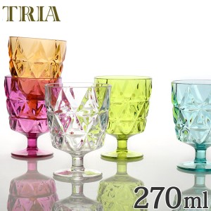 キントー KINTO ワイングラス トリア TRIA コップ 270ml ( カップ 食器 食洗機対応 割れにくい プラスチック クリア プラスチック製