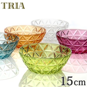 キントー　KINTO　ボウル トリア TRIA 食器 15cm  （ 小鉢 サラダボウル サラダ 皿 食洗機対応 プラスチック 割れにくい クリア プラスチ