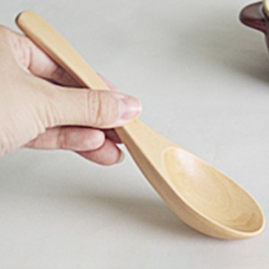 キントー レンゲ 16cm WOODN CUTLERY 木製 （ KINTO れんげ 木製れんげ 蓮華 カトラリー 木製カトラリー ウッド おかゆ 雑炊 天然木 木 