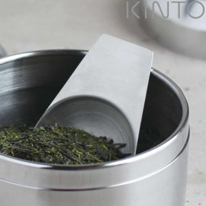 キントー KINTO ティースクープ LEAVES TO TEA ステンレス 茶さじ （ 茶匙 ティースプーン ミニスプーン 緑茶 紅茶 コーヒー お茶 茶葉 