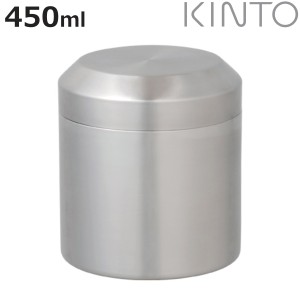 キントー KINTO キャニスター 450ml LEAVES TO TEA 茶筒 ステンレス （ 密閉 保存容器 茶葉 おしゃれ お茶缶 かわいい お茶 緑茶 紅茶 コ