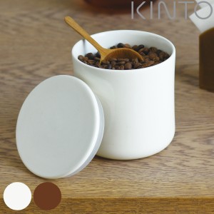 キントー 保存容器 200g コーヒーキャニスター SLOW COFFEE STYLE スローコーヒースタイル 磁器 （ KINTO 磁器製 キャニスター コーヒー