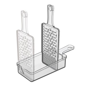 おろし器 しぼれるおろし器DX 鬼おろし 大根おろし 薬味おろし 滑り止め付き （ ハンドル付き 傾斜 水切り 下ろし器 受け皿付き 滑り止め