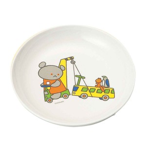 プレート 14cm こぐまちゃん メラミン （ 食洗機対応 皿 お皿 子ども用食器 軽い 割れにくい 日本製 耐久性 可愛い キャラクター 子ども 