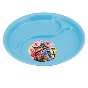 ランチ皿 20cm 暴太郎戦隊ドンブラザーズ プラスチック （ ドンブラザーズ 仕切り皿 プレート お皿 皿 子供用食器 日本製 キッズ ジュニ