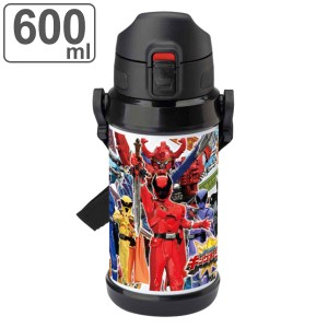 水筒 600ml ダイレクトステンレスボトル 王様戦隊キングオージャー 保冷 （ 直飲み 保冷専用 ステンレスボトル ワンプッシュ キャラクタ