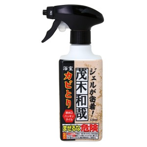 カビ取り 茂木和哉 カビとりジェルスプレー 320ｍl 洗剤 （ 掃除 カビ 浴室 カビ取り剤 カビ除去剤 かび 除去 強力 頑固 汚れ 風呂 パッ