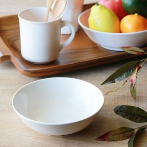 ボウル 15cm プラスチック 軽量 皿 食器 洋食器 （ 中鉢 白い食器 メラミン お皿 割れにくい 深皿 取り皿 丸 白 中皿 取り鉢 メラミン食