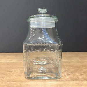 保存容器 スクエアガラスボトル （ ガラス 密閉 ガラスジャー キャニスター ガラス瓶 保存 食品保存 グラスジャー ガラスキャニスター ガ