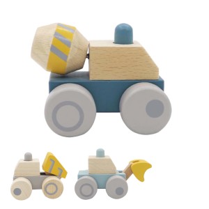 おもちゃ SQUEAKY TRUCK トラック ベビートイ 男の子 木製 （ 木製おもちゃ 木のおもちゃ 働く車 玩具 1歳 ベビー 赤ちゃん 子ども キッ