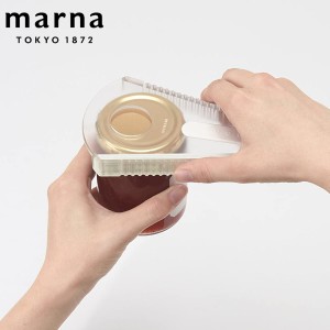 MARNA マーナ らくらくオープナー クリア （ オープナー 缶開け 瓶開け マルチオープナー ボトルオープナー 栓抜き 缶詰オープナー 缶詰