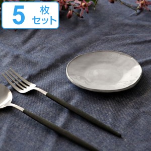 プレート 12cm ラウンド Calin 皿 洋食器 陶器 日本製 同色5枚セット （ お皿 電子レンジ対応 食洗機対応 小皿 銘々皿 豆皿 取り皿 菓子