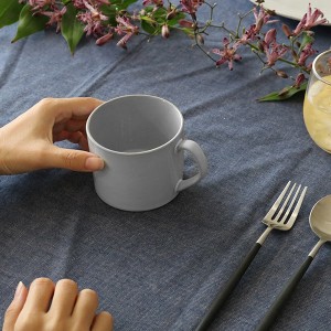 マグカップ 300ml ストレート Calin 洋食器 陶器 日本製 （ 電子レンジ対応 食洗機対応 マグ コーヒーカップ カップ タンブラー おしゃれ