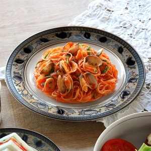 プレート 28cm アラベラ Arabella 皿 食器 洋食器 硬質陶器 （ 食洗機対応 電子レンジ対応 大皿 プラター 耐熱 オーブン対応 リム皿 メイ