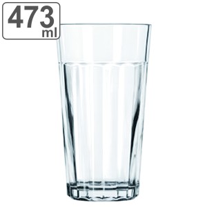 リビー グラス 473ml パネルタンブラー ガラス （ ガラスコップ カップ ガラス製 食器 アイスコーヒー アイスティー お酒 お茶 水 ジュー