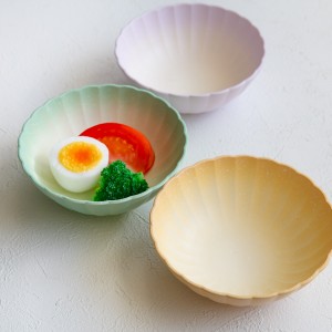 ボウル 11cm S フラワーボウル Shell プラスチック （ 食洗機対応 電子レンジ対応 小鉢 鉢 軽い 割れにくい アウトドア キャンプ ピクニ