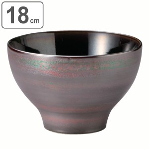 ボウル 18cm M.STYLE 茜 鉢 食器 和食器 美濃焼 磁器 日本製 （ 食洗機対応 電子レンジ対応 中鉢 丸 ラウンド 深鉢 煮物鉢 サラダボウル 