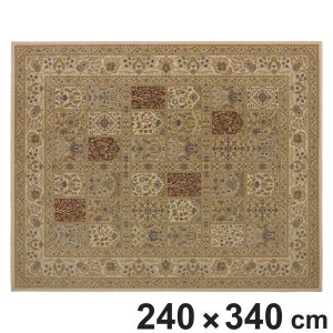 ラグ ディアモンド 240×340cm ウール100％ ベルギー産 （ カーペット 絨毯 マット ラグマット 長方形 ウール 高級絨毯 ウィルトン織 ア