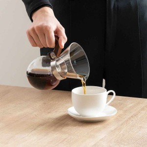 コーヒーメーカー 250ml 2杯用 ロクサン 63 ガラス （ コーヒー サーバー フィルター ドリッパー セット ドリップコーヒー メーカー 2杯 
