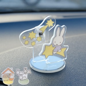 アクリルスタンド クリップ ミッフィー ダッシュボードクリップ 駐車券 マスク カー用品 （ miffy アクスタ 車 車内 ダッシュボード キャ