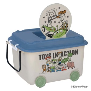 おもちゃ箱 トイ・ストーリー キャスター付き （ 収納ボックス ふた おもちゃ 収納 収納ケース フタ付き 車輪付き ふた付き おもちゃ入れ