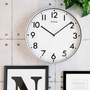 掛け時計 レオン 直径30cm （ 壁掛け時計 かけ時計 時計 とけい クロック 雑貨 ウォールクロック 掛時計 壁掛け 壁かけ時計 柱時計 アナ