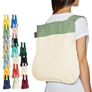 エコバッグ notabag BAG ＆ BACKPACK 無地 （ ノットアバッグ Notabag 折りたたみ 2way 撥水 ブランド トート リュック トートバッグ バ