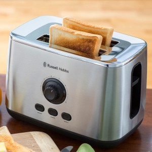 Russell Hobbs ポップアップトースター 2枚 ターボトースター （ ラッセルホブス 調理家電 キッチン家電 トースター 料理家電 パン焼き 