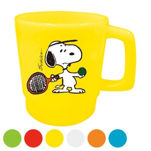 マグカップ 350ml スヌーピー ピーナッツ コップ プラスチック 日本製 キャラクター （ 電子レンジ対応 マグ カップ SNOOPY プラコップ 