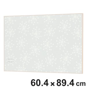 マグネットボード 壁掛け ファブリックパネル 60.4×89.4cm グレー ファブリックマグネットボード （ マグネット ボード 掲示板 メッセー