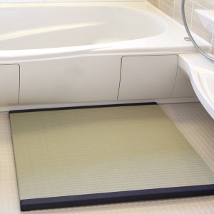 お風呂マット 洗える畳 お風呂用畳マット 約60x85cm （ マット 畳 お風呂 浴室 冷え防止 すべり止め お風呂用 シャワーマット 軽量 洗え