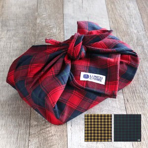 風呂敷 ランチクロス 53cm ランチチャイム ( ナフキン 綿 弁当 包み お弁当包み チェック 中巾 チーフ ふろしき ランチョンマット キッ