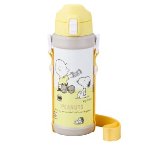 水筒 ダイレクトステンレスボトル スヌーピー 800ml （ SNOOPY 直飲み 保冷専用 ステンレスボトル ダイレクトボトル ワンタッチ 子供 子