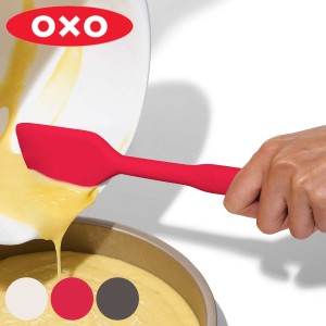 OXO シリコンスパチュラ S （ オクソー ソフトヘラ ゴムヘラ ゴムベラ 食洗機対応 シリコン製 下ごしらえ キッチン用品 キッチンツール 
