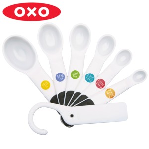 OXO メジャースプーン セット Good Grips 計量スプーン （ オクソー 調味料スプーン 6本組 大さじ 小さじ すりきり 計量器具 計量 スプー