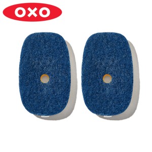 OXO キッチンブラシ グッドグリップス ワンプッシュディッシュスクラブ リフィル （ オクソー ワンプッシュ キッチン ブラシ たわし タワ