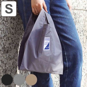 エコバッグ 折りたたみ シンプル 撥水 ポケット付き S 10L （ 抗菌 防臭 洗える 再生ポリエステル スタイルバッグ お買い物バッグ コンパ