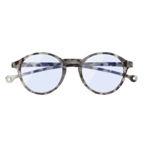リーディンググラス PARAFINA VOLGA ASH WHITE DEMI 0.00〜2.5 ブルーライトカット （ 老眼鏡 メガネ おしゃれ 軽量 フレーム 眼鏡 めが