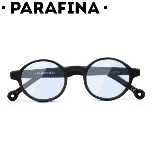 リーディンググラス PARAFINA JUCAR BLACK 0.0〜2.5 ブルーライトカット （ 老眼鏡 メガネ おしゃれ 軽量 フレーム 眼鏡 めがね ブラック